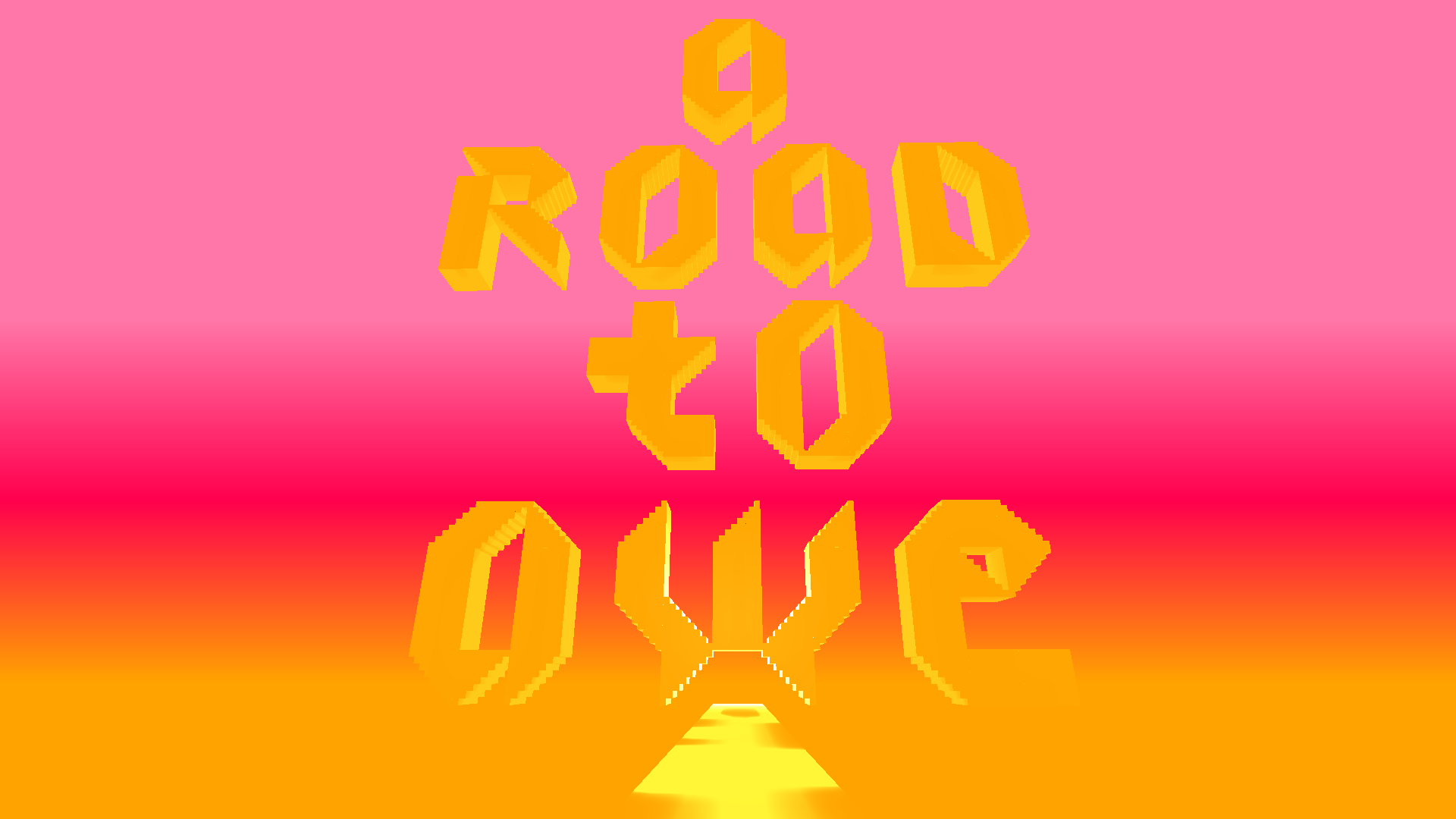 A Road to Awe - Title Screen